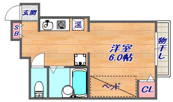 六甲ガーデンホームズの物件間取画像